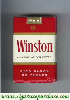 Winston Cigarillos Con Filtro cigarettes soft box